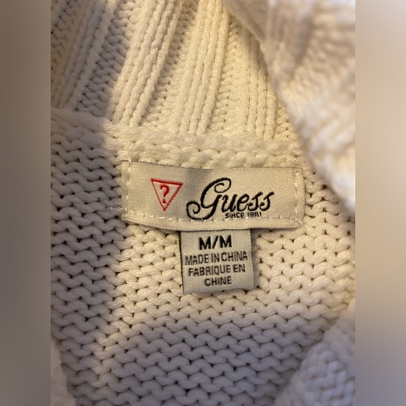 COPY - Guess white sweater dress medium - Picture 8 of 8